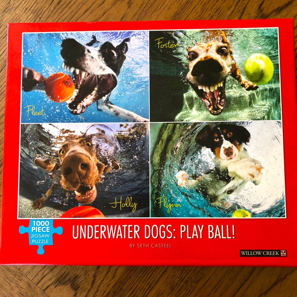 1000 Piece Underwater Dogs Puzzle